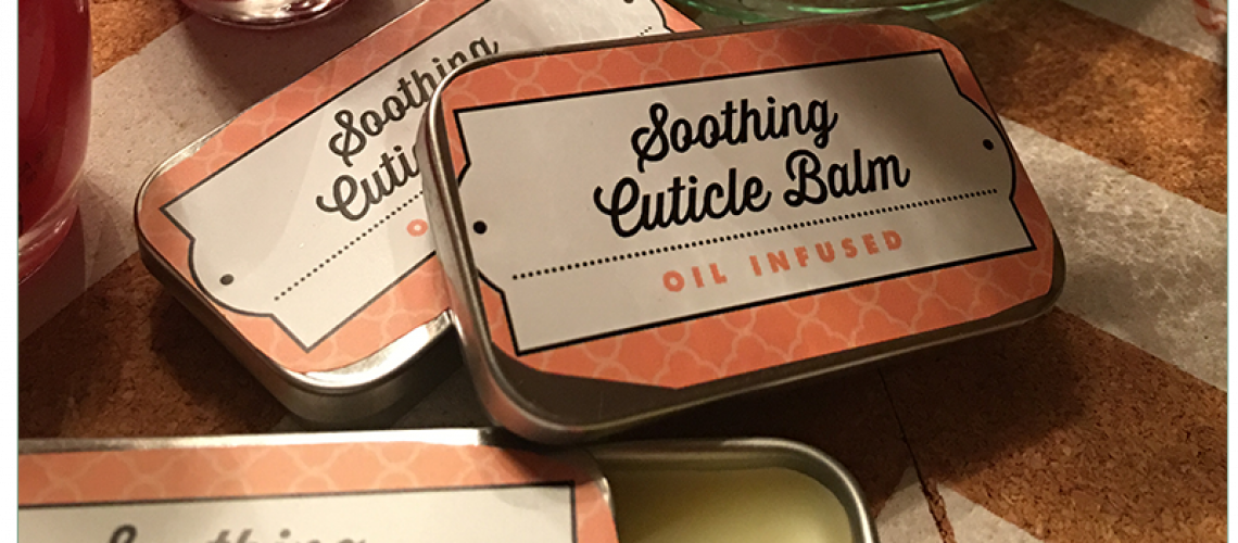 Soothing Cuticle Balm. Oil Infused. PeppermintPoshOIls.com